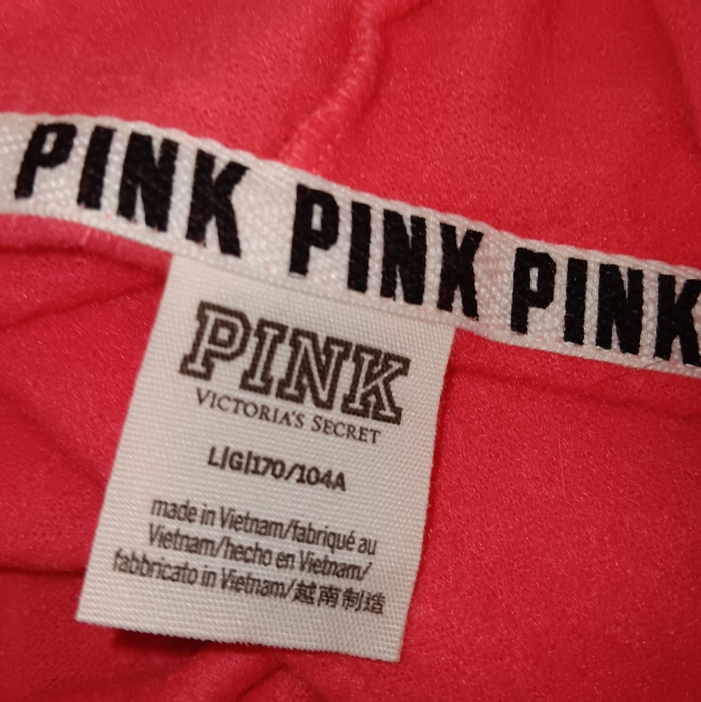 PINK VICTORIA SECRET CROP SWEATSHIRT 💗
